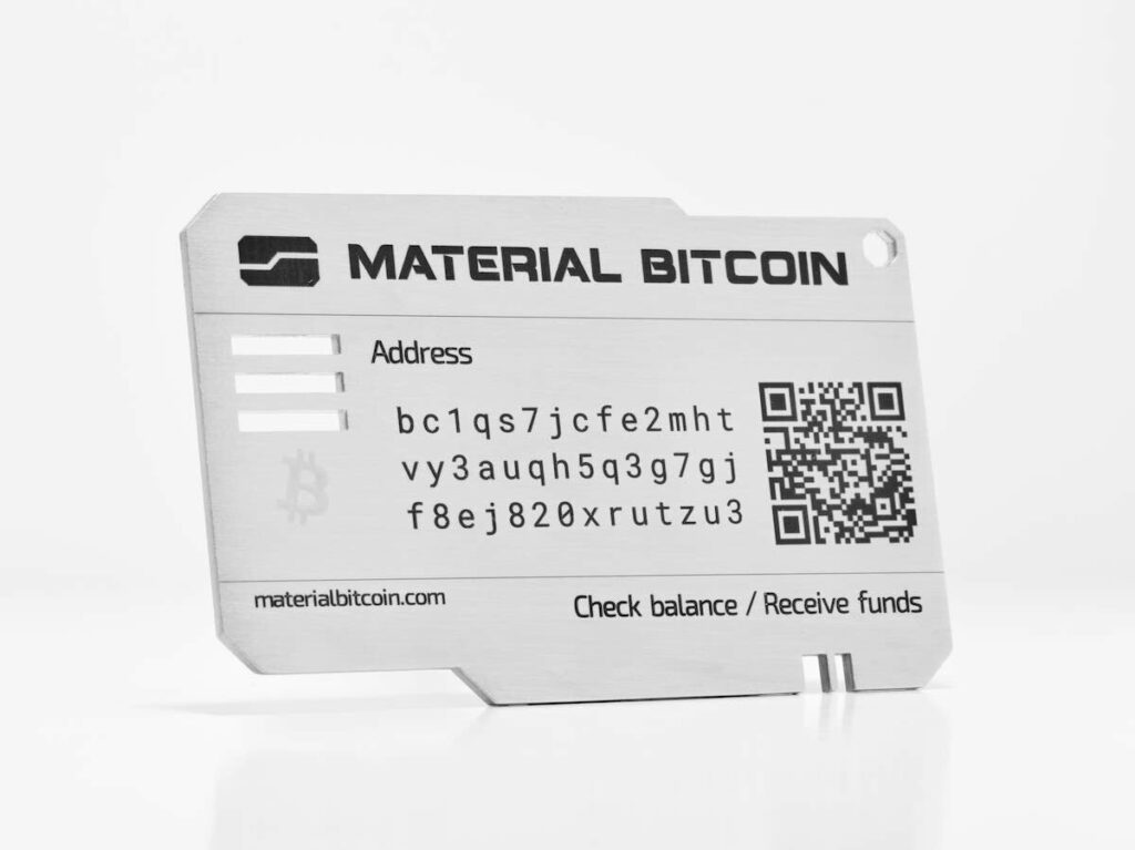 Crypto gadgets for crypto investors | Material Bitcoin Safe