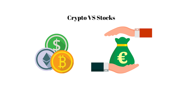 Crypto vs stocks: key factors one should consider 