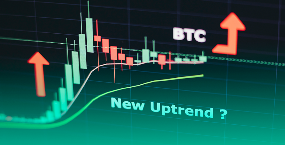 The upward market trend