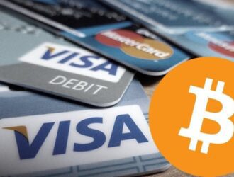 Converting crypto to fiat money by Visa