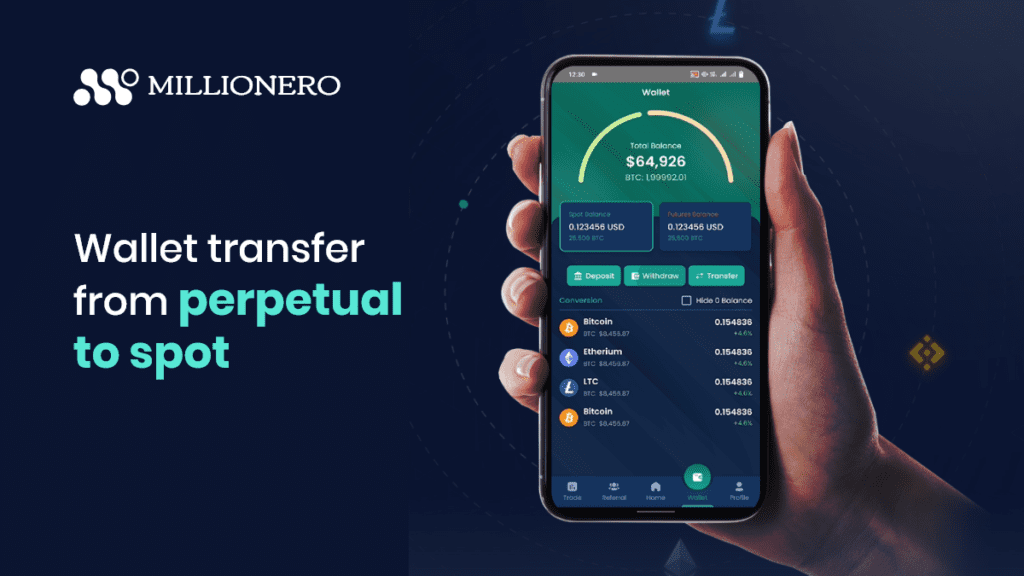 crypto trading on Millionero