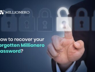 Recover lost password on Millionero