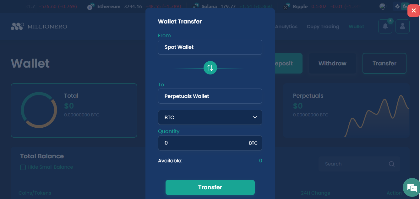 Bitcoin Wallet Transfer