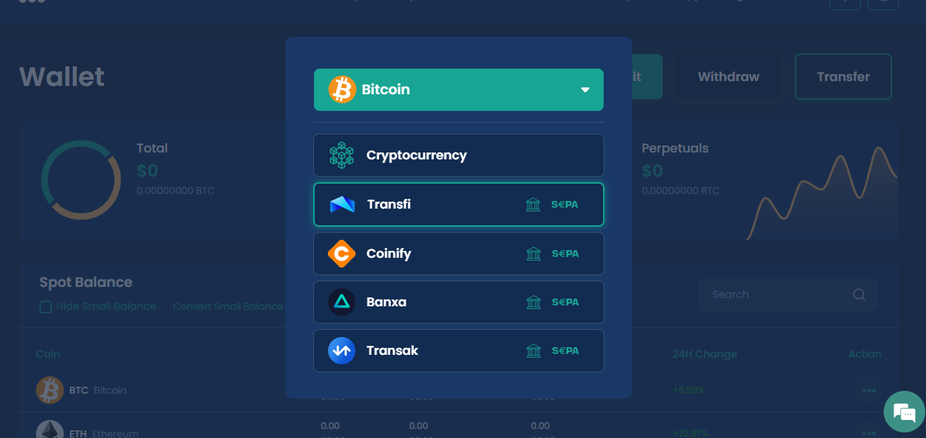 Withdraw tokens from your crypto wallet