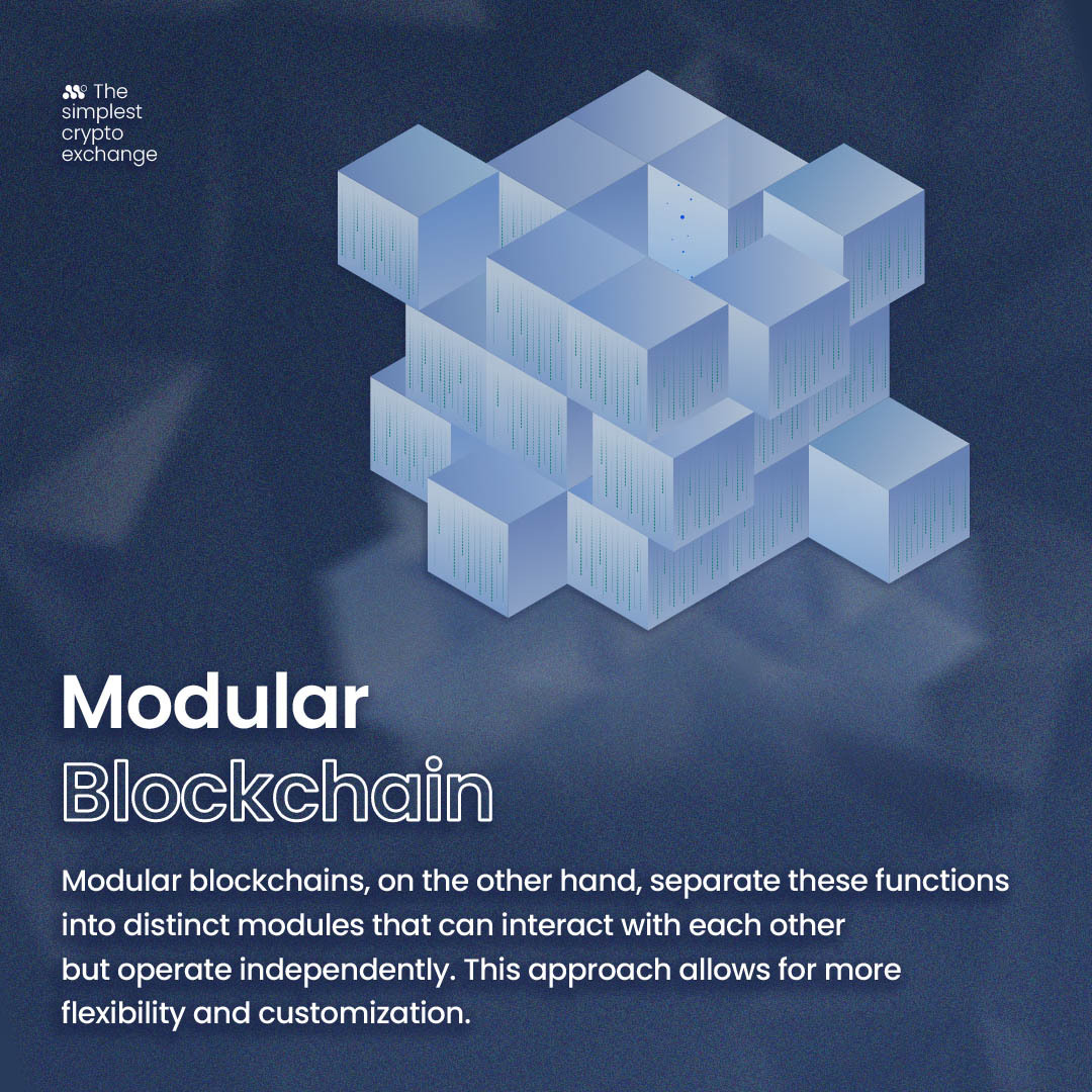 Modular Blockchain, Monolithic vs Modular Blockchain